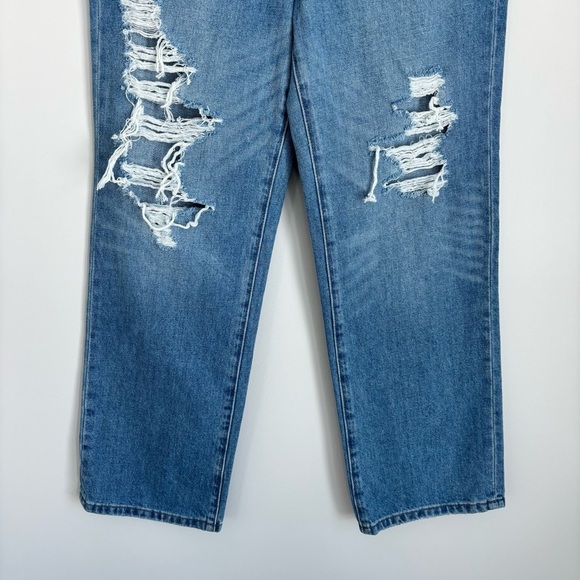 BlankNYC Baxter Ribcage Straight Leg Distressed Jeans 25 - Picture 5 of 14